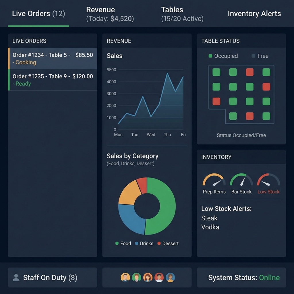 DineFlow Restaurant Platform