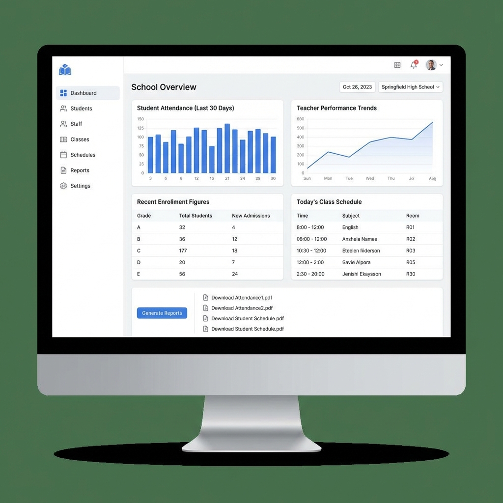 EduTrack School Management