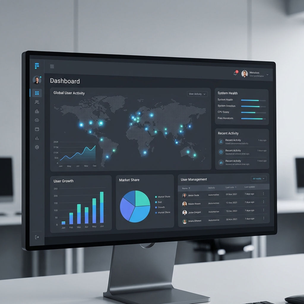 InsightHub SaaS Dashboard